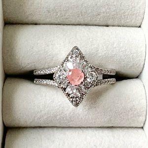 Bomb Party Size 9 - “Swift Attraction” Ring, RBP3972 (Watermelon Calcite)